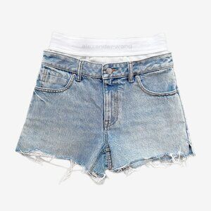 Alexander Wang Shorts with Logo Underwear, size 24